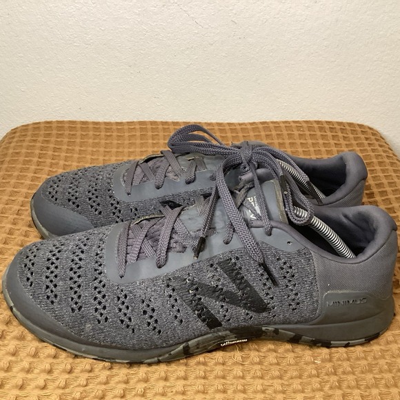 New Balance Minimus Prevail Men's 11.5 Gray Vibram Minimalist Shoes Sneakers - Picture 1 of 8